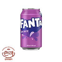 환타포도(뚱)355ml캔(코카)