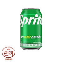 스프라이트(뚱)355ml캔(코카)