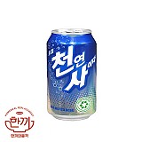천연사이다(뚱)355ml캔(일화)