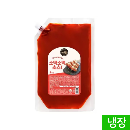 (쿠즈락)맛있는소떡소스(매운맛)2kg