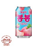 복숭아봉봉(뚱)340ml캔(해태음료)