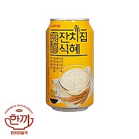 잔치집식혜(뚱)340ml캔(롯데칠성)