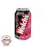 웰치스(제로)체리딸기(뚱)355ml캔(농심)