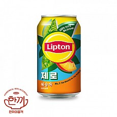 립톤복숭아제로(뚱)355ml캔(롯데칠성)