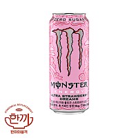 몬스터에너지-스트로베리(뚱)355ml캔(코카)