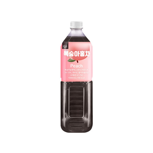 제로백)까르페액상복숭아홍차1000ml(대호)