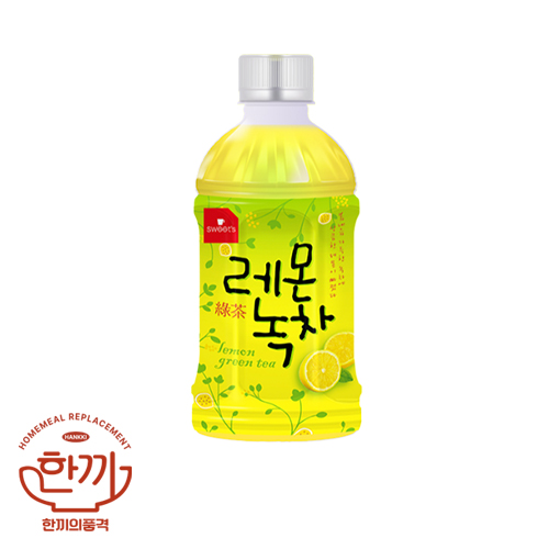레몬녹차340ml펫(웰그린)