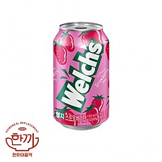 웰치스딸기(뚱)355ml캔(농심)